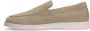 Manfield Heren Beige suède loafers - Thumbnail 4