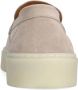 Manfield Heren Beige suède loafers - Thumbnail 4