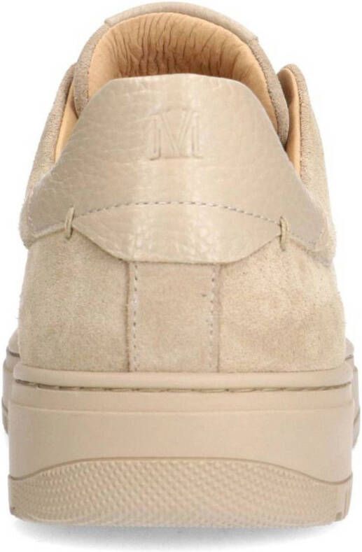 Manfield suède loafers beige