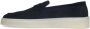 Manfield suède loafers donkerblauw - Thumbnail 5