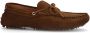 Manfield Heren Cognac suède loafers - Thumbnail 5