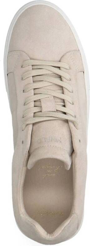 Manfield suède sneakers beige