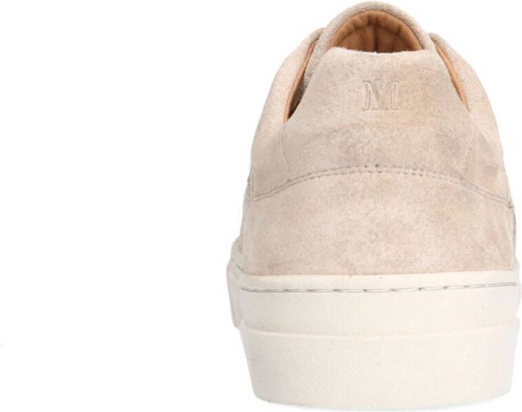 Manfield suède sneakers beige