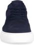 Manfield suède sneakers donkerblauw - Thumbnail 3