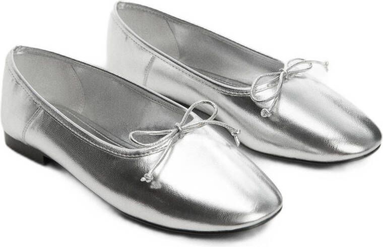 Mango ballerina's zilver