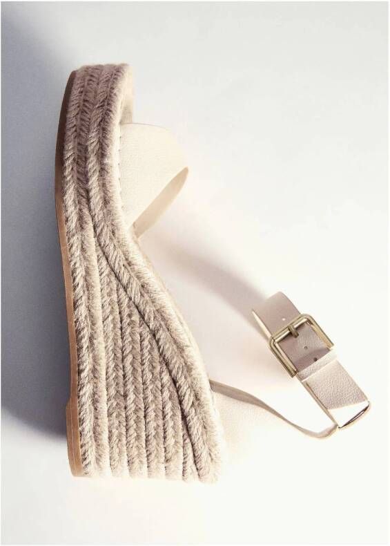 Mango espadrilles beige