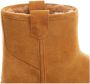 Mango gevoerde suède enkelboots camel - Thumbnail 1