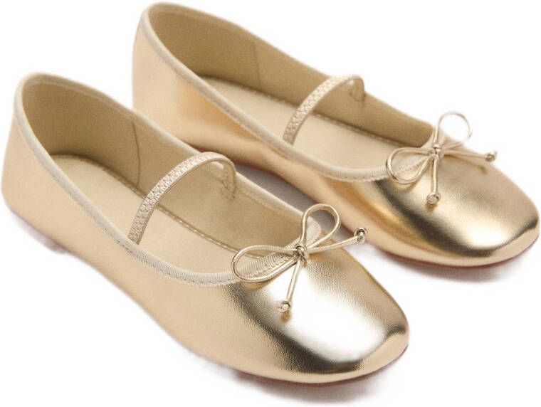 Mango Kids ballerina's goud