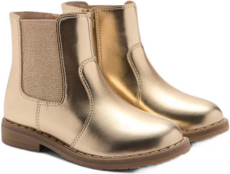 Mango Kids chelsea boots goud