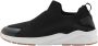 Mango Kids chunky slip-on sneakers zwart Meisjes Textiel Effen 32 - Thumbnail 3