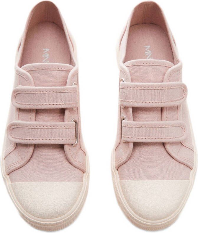 Mango Kids sneakers lichtroze