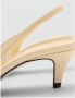 Mango slingback pumps lichtgeel - Thumbnail 2