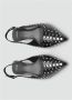 Mango slingback pumps met studs zwart - Thumbnail 2