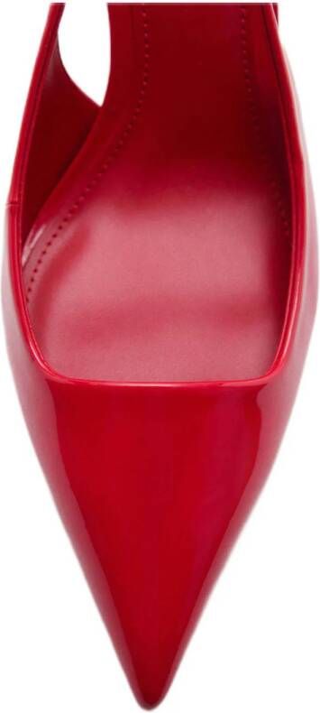 Mango slingback pumps rood