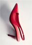 Mango slingback pumps rood - Thumbnail 3