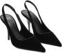 Mango slingback pumps zwart - Thumbnail 3