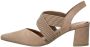 Marco Tozzi slingback pumps beige - Thumbnail 2