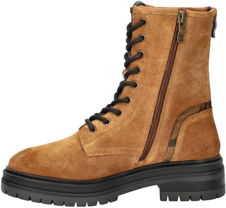 Maruti suède veterboots cognac