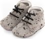 Mavies leren babyschoenen Bruin Leer All over print 17 18 - Thumbnail 4