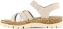 Medicus comfort leren sandalen beige - Thumbnail 2