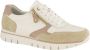 Medicus comfort leren sneakers beige wit - Thumbnail 2