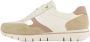 Medicus comfort leren sneakers beige wit - Thumbnail 3