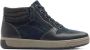 Medicus comfort leren sneakers donkerblauw - Thumbnail 3