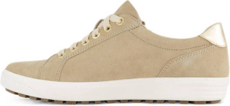 Medicus leren sneakers beige