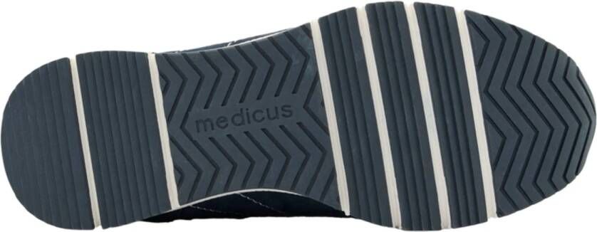 Medicus leren sneakers blauw