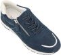 Medicus leren sneakers blauw - Thumbnail 3