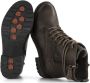 Medicus leren veterboots kaki - Thumbnail 4