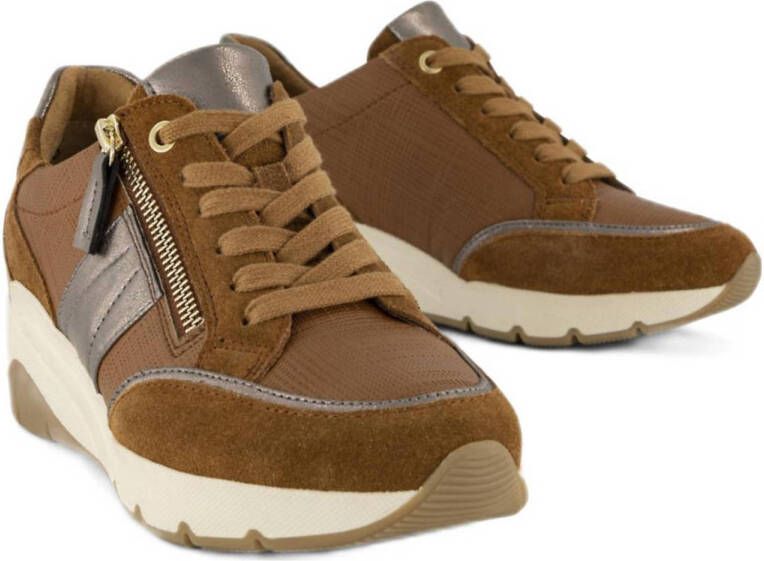 Medicus suède sneakers bruin