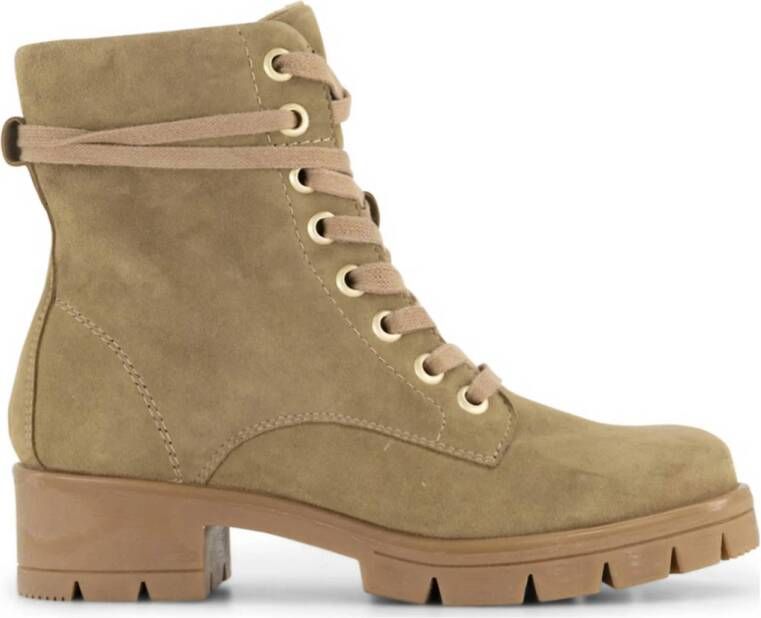 Medicus suède veterboots beige