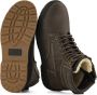 Memphis One gevoerde veterboots bruin - Thumbnail 2