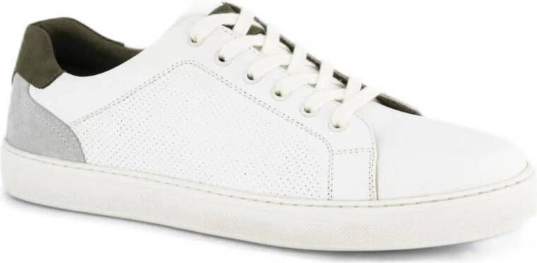 Memphis One leren sneakers wit