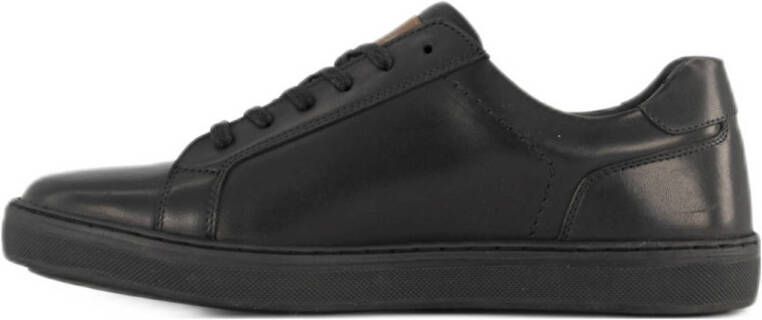 Memphis One leren sneakers zwart