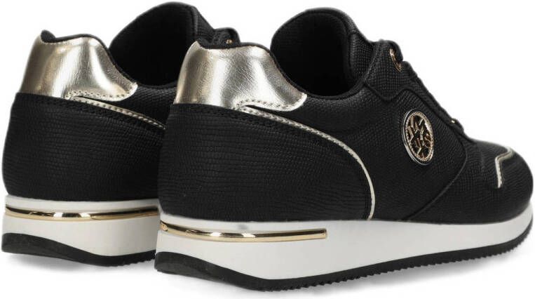 Mexx Eke sneakers zwart goud