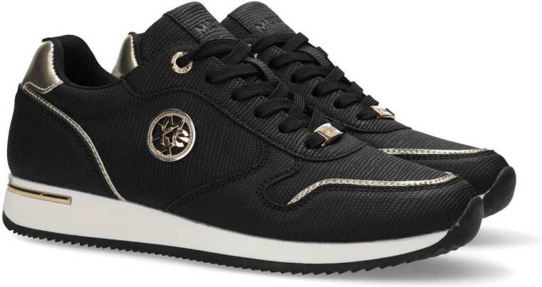 Mexx Eke sneakers zwart goud