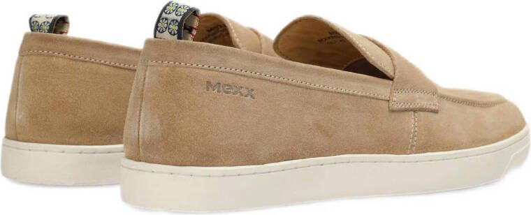 Mexx Lennon suède loafers beige