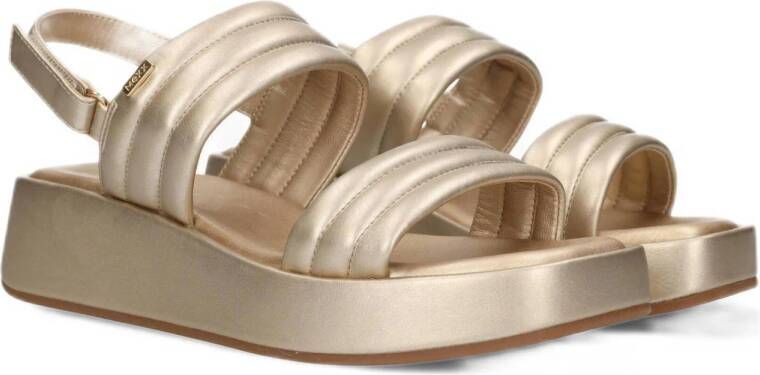 Mexx sandalen goud metallic