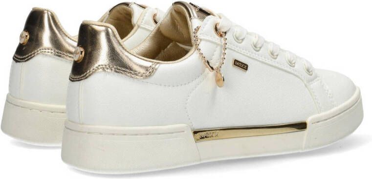 Mexx sneakers wit goud