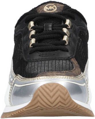 Michael Kors Byrdie sneakers zwart bruin