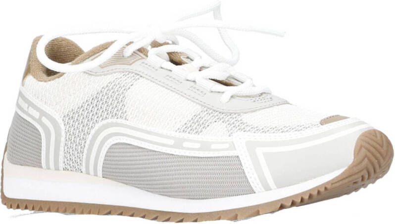 Michael Kors Byrdie trainer leren sneakers wit zilver