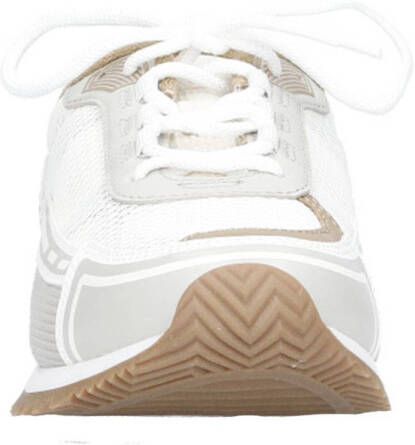 Michael Kors Byrdie trainer leren sneakers wit zilver