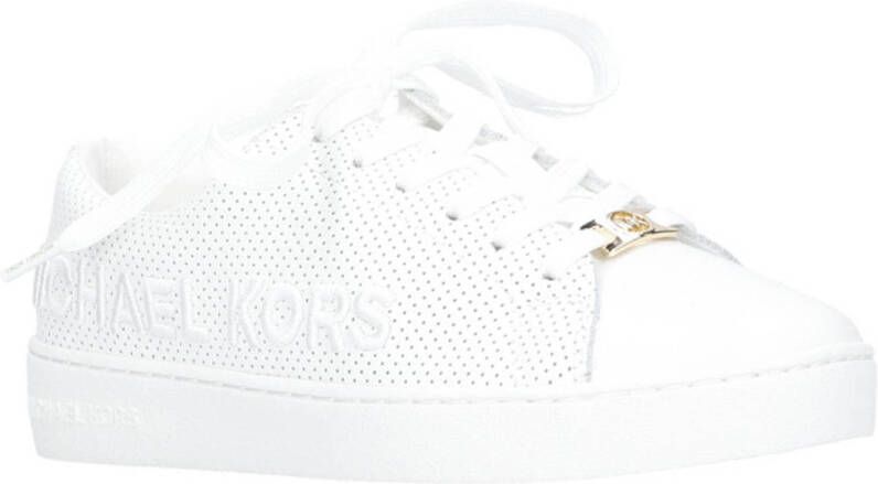 Michael Kors leren sneakers wit