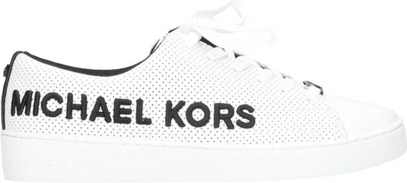 Michael Kors leren sneakers wit zwart