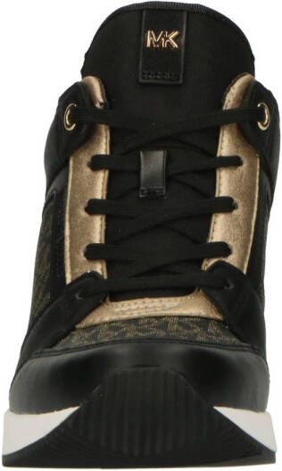 Michael Kors sneakers zwart goud