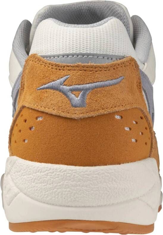 Mizuno Contender sneakers ecru grijs camel