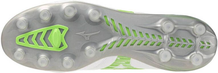 Mizuno Monarcida NEO III PRO MD Senior voetbalschoenen wit groen