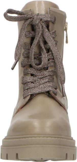 Mjus Beatrix M79280 leren veterboots taupe